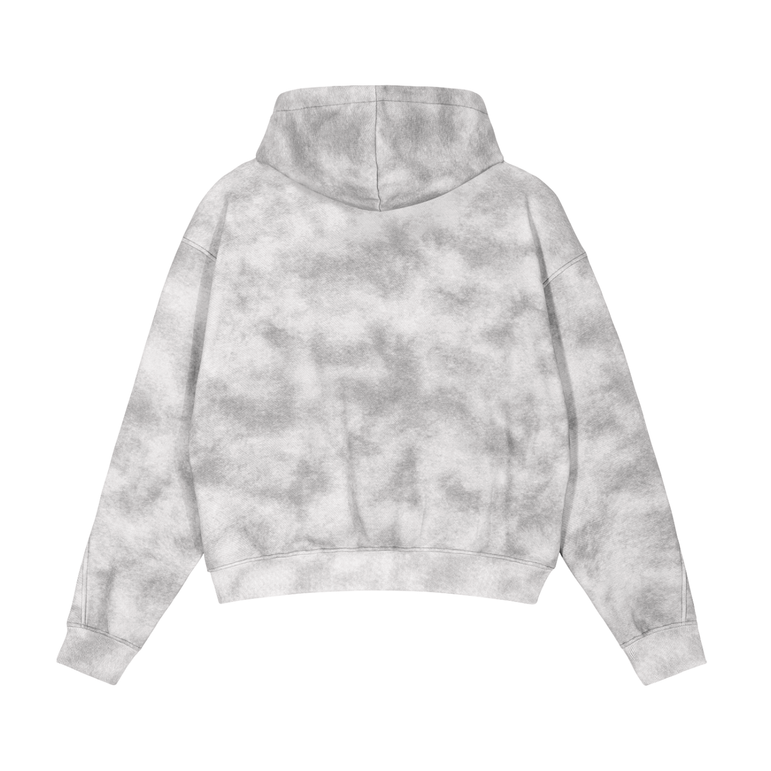 Camo Zip-Up Fleece Hoodie
