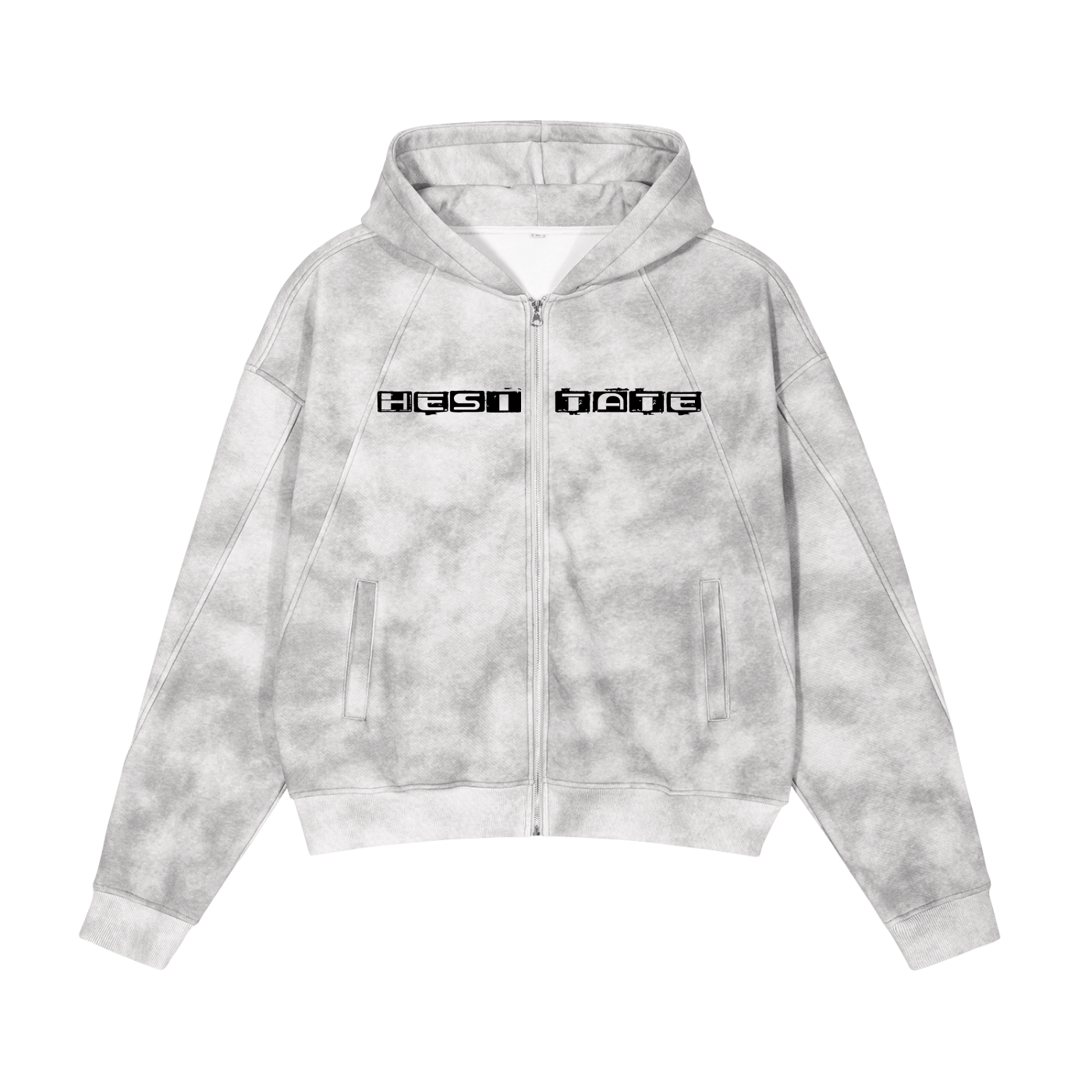 Camo Zip-Up Fleece Hoodie